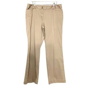 Loft Original Trousers Brown Khaki  Beige Size 12